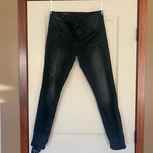 KUT From The Kloth Black Toothpick Skinny Jeans